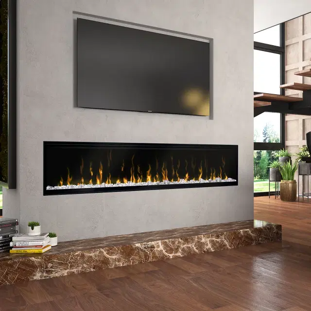 IgniteXL® Bold 74" Built-in Linear Electric Fireplace