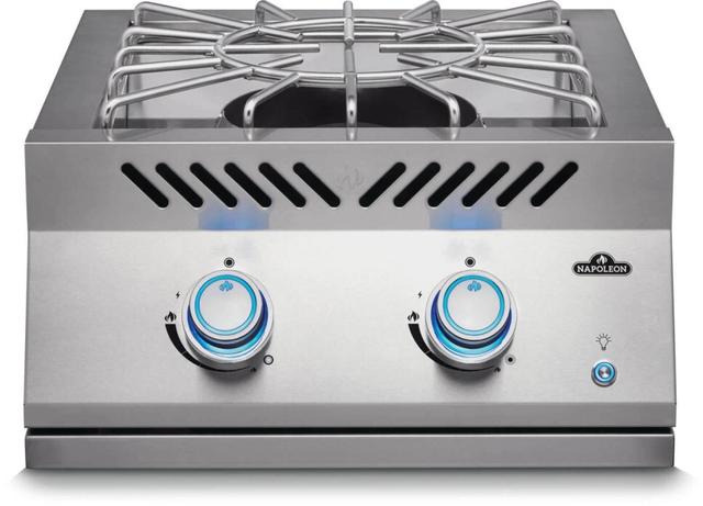 Built-In 700 Series 18" Power Burner Natural Gas, Stainless Steel