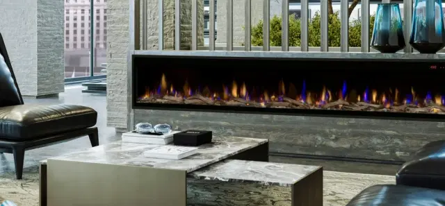 Ignite Evolve 74" Built-in Linear Electric Fireplace