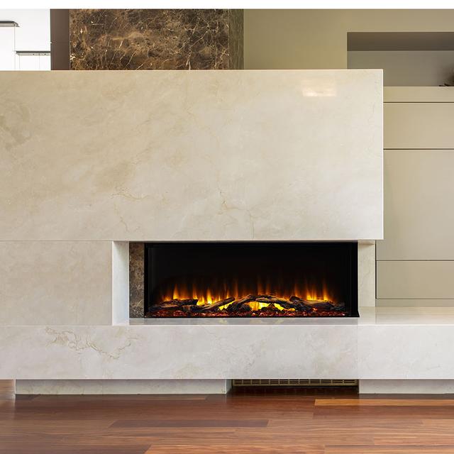 43" Scion Trinity 3-Sided Linear Electric Fireplace