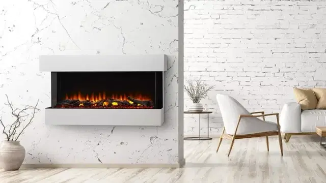 55" Scion Trinity 3-Sided Linear Electric Fireplace