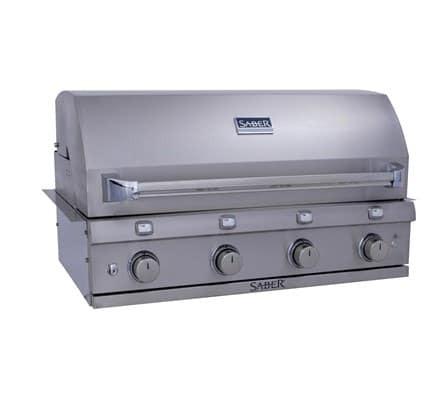 Stainless 670 NG 4-Burner Built-in Grill