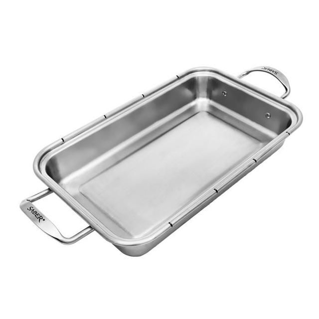 Stainless Roasting Pan w/Cutting Board