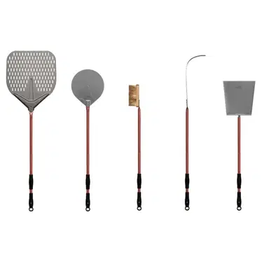 24" 5PC PEEL SET (med peel, turner, brush, rake & shovel)