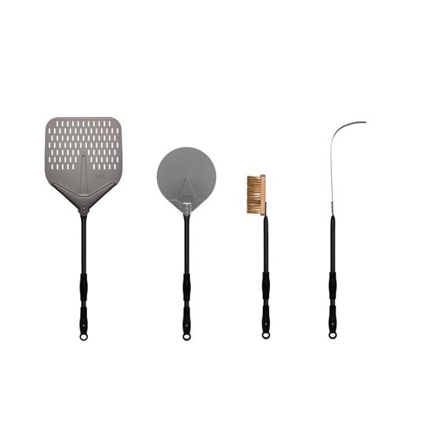 24" 4PC PEEL SET (med peel, turner, brush & rake)