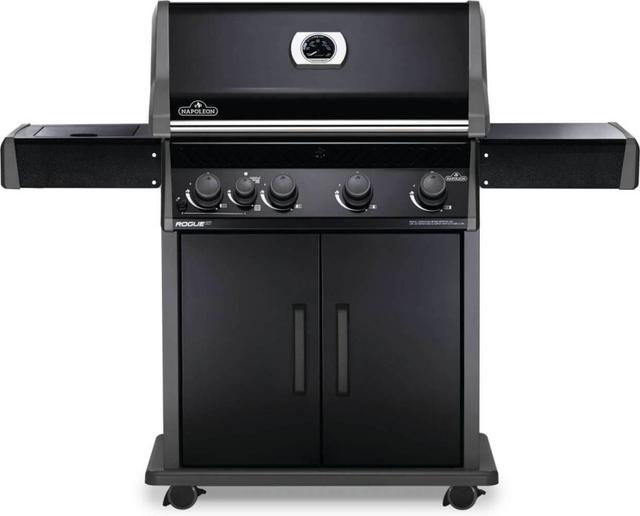 Rogue® XT 525 Natural Gas Grill with Infrared Side Burner, Black