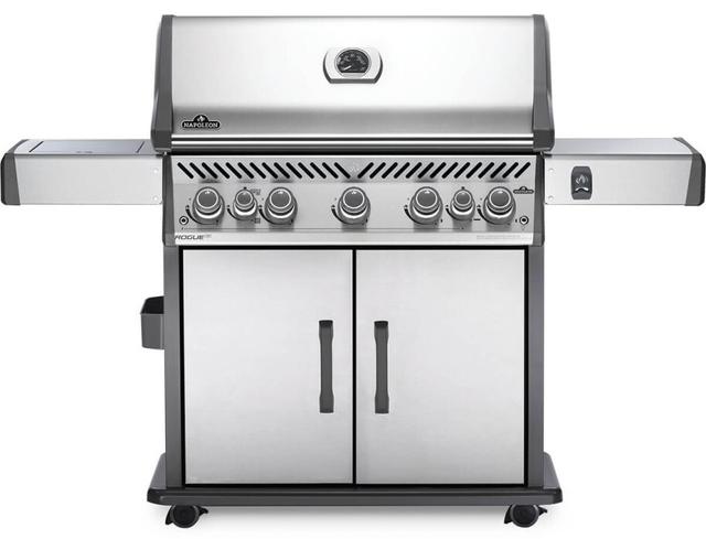 Rogue® SE 625 Propane Gas Grill with Infrared Rear and Side Burners, Stainless Steel