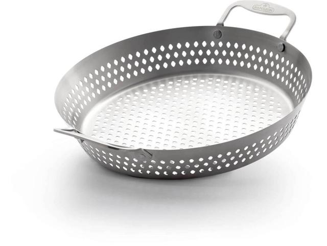 Stainless Steel Grilling Wok